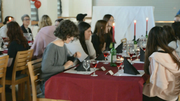 Der volle Saal